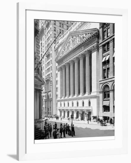 New York Stock Exchange, N.Y.-null-Framed Photo