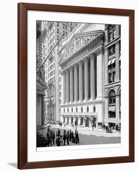 New York Stock Exchange, N.Y.-null-Framed Photo