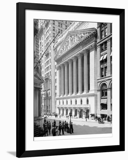 New York Stock Exchange, N.Y.-null-Framed Photo