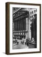 New York Stock Exchange, New York City, USA, C1930S-Ewing Galloway-Framed Giclee Print