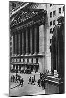 New York Stock Exchange, New York City, USA, C1930S-Ewing Galloway-Mounted Giclee Print