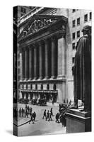 New York Stock Exchange, New York City, USA, C1930S-Ewing Galloway-Stretched Canvas