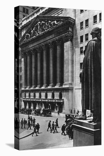 New York Stock Exchange, New York City, USA, C1930S-Ewing Galloway-Stretched Canvas