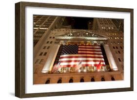 New York Stock Exchange, New York City-Sabine Jacobs-Framed Photographic Print