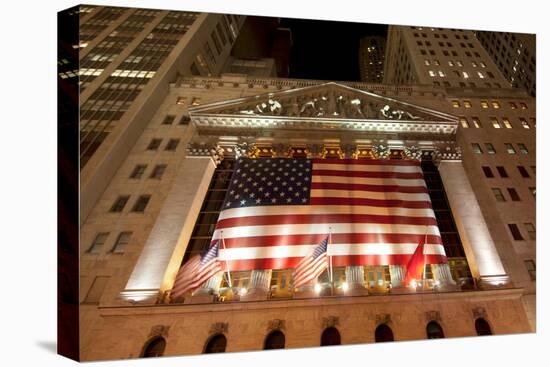 New York Stock Exchange, New York City-Sabine Jacobs-Stretched Canvas