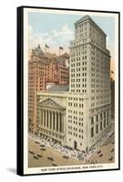 New York Stock Exchange, New York City-null-Framed Stretched Canvas