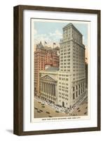 New York Stock Exchange, New York City-null-Framed Art Print