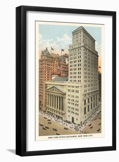 New York Stock Exchange, New York City-null-Framed Art Print