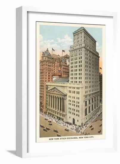 New York Stock Exchange, New York City-null-Framed Art Print