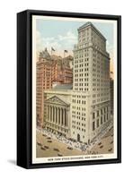 New York Stock Exchange, New York City-null-Framed Stretched Canvas