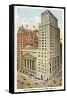 New York Stock Exchange, New York City-null-Framed Stretched Canvas