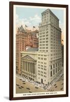 New York Stock Exchange, New York City-null-Framed Art Print