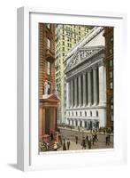 New York Stock Exchange, New York City-null-Framed Art Print