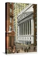 New York Stock Exchange, New York City-null-Stretched Canvas