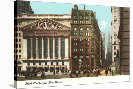 New York Stock Exchange, New York City-null-Stretched Canvas