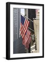 New York Stock Exchange on Wall Street-null-Framed Photographic Print