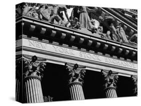 New York Stock Exchange, Wall Street Area, New York, New York State, USA-Robert Harding-Stretched Canvas
