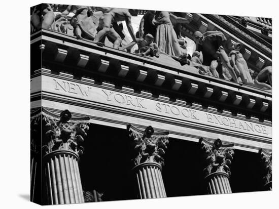 New York Stock Exchange, Wall Street Area, New York, New York State, USA-Robert Harding-Stretched Canvas