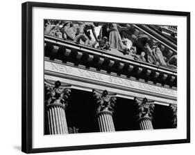 New York Stock Exchange, Wall Street Area, New York, New York State, USA-Robert Harding-Framed Photographic Print