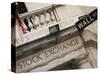 New York Stock Exchange, Wall Street, Manhattan, New York City, New York, USA-Amanda Hall-Stretched Canvas