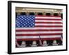 New York Stock Exchange, Wall Street, Manhattan, New York City, New York, USA-Amanda Hall-Framed Photographic Print