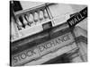 New York Stock Exchange, Wall Street, Manhattan, New York City, New York, USA-Amanda Hall-Stretched Canvas