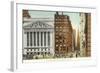 New York Stock Exchange, Wall Street, New York City-null-Framed Art Print