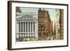 New York Stock Exchange, Wall Street, New York City-null-Framed Art Print