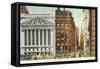 New York Stock Exchange, Wall Street, New York City-null-Framed Stretched Canvas