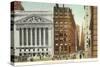 New York Stock Exchange, Wall Street, New York City-null-Stretched Canvas