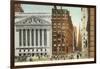 New York Stock Exchange, Wall Street, New York City-null-Framed Art Print