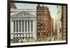 New York Stock Exchange, Wall Street, New York City-null-Framed Art Print