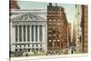 New York Stock Exchange, Wall Street, New York City-null-Stretched Canvas