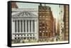 New York Stock Exchange, Wall Street, New York City-null-Framed Stretched Canvas