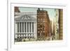 New York Stock Exchange, Wall Street, New York City-null-Framed Premium Giclee Print