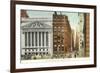 New York Stock Exchange, Wall Street, New York City-null-Framed Premium Giclee Print