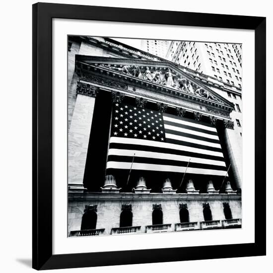 New York Stock Exchange-Josef Hoflehner-Framed Giclee Print