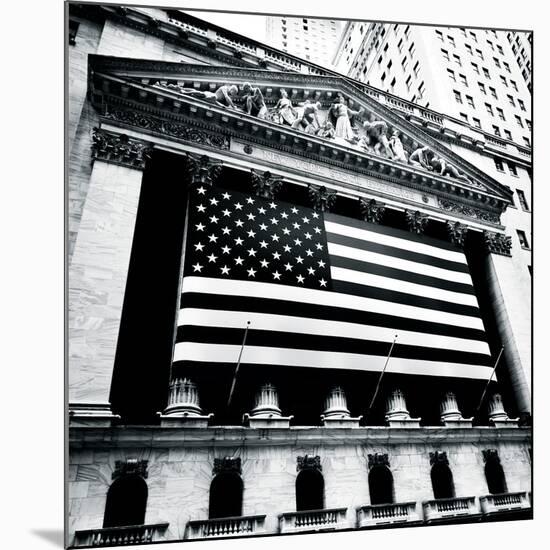 New York Stock Exchange-Josef Hoflehner-Mounted Giclee Print