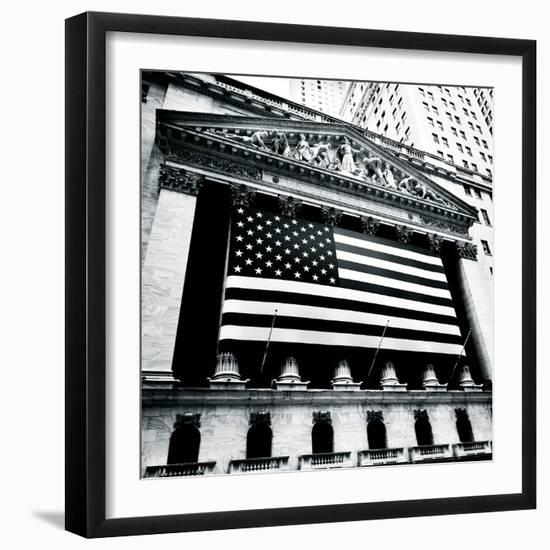 New York Stock Exchange-Josef Hoflehner-Framed Giclee Print