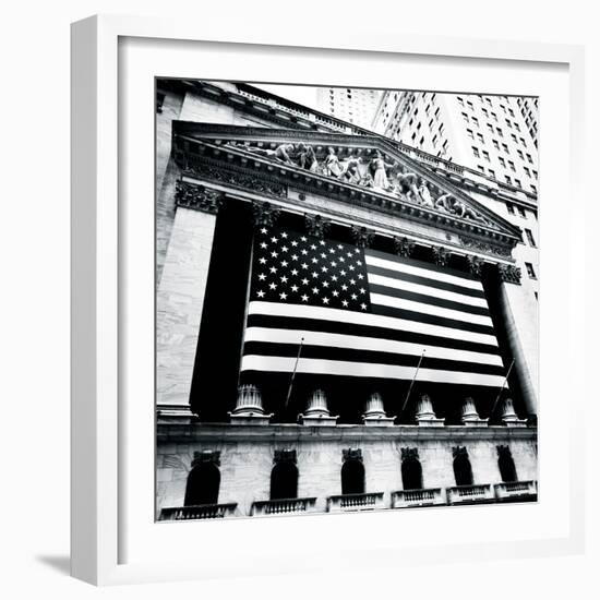 New York Stock Exchange-Josef Hoflehner-Framed Giclee Print