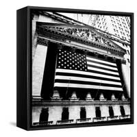 New York Stock Exchange-Josef Hoflehner-Framed Stretched Canvas