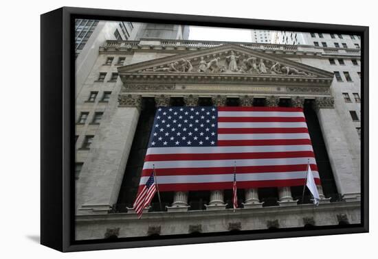 New York Stock Exchange-Robert Goldwitz-Framed Stretched Canvas