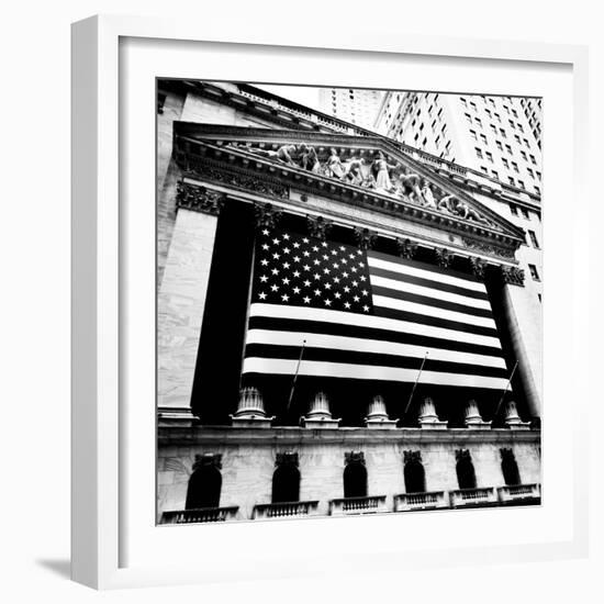 New York Stock Exchange-Josef Hoflehner-Framed Photographic Print