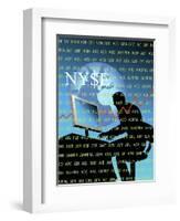 New York Stock Exchange-Linda Braucht-Framed Giclee Print