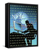 New York Stock Exchange-Linda Braucht-Framed Stretched Canvas