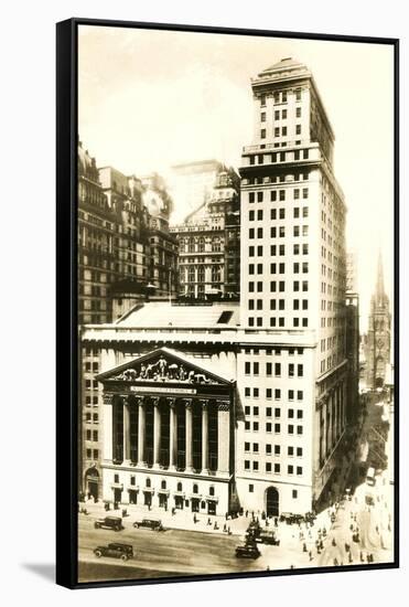 New York Stock Exchange-null-Framed Stretched Canvas