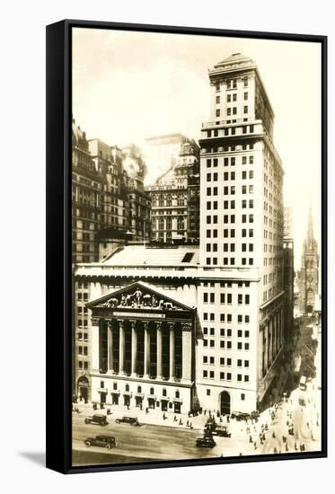 New York Stock Exchange-null-Framed Stretched Canvas