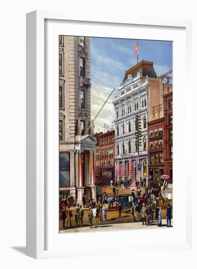 New York Stock Exchange-Charles Hart-Framed Art Print