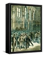 New York Stock Exchange-Charles Graham-Framed Stretched Canvas