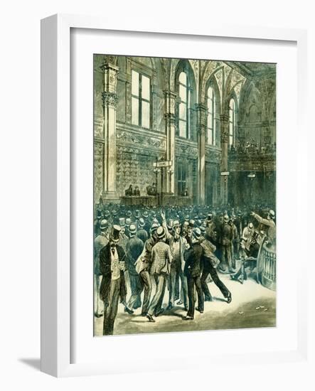 New York Stock Exchange-Charles Graham-Framed Giclee Print